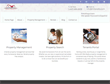 Tablet Screenshot of milarealty.com